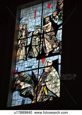 stained-glass window, Tuscany, Italy, Buonconvento, Monte Oliveto Maggiore, Toscana, Europe, Stained glass window inside the sanctuary of Abbazia di Monte Oliveto Maggiore. View Large Photo Image Stock Image - stained-glass window, Tuscany, Italy, Buonconvento, Monte Oliveto Maggiore, Toscana, Europe, Stained glass window inside the sanctuary of Abbazia di Monte Oliveto Maggiore.. Fotosearch