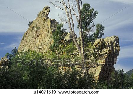 Stonewall, CO, Colorado, Natural Stone Wall View Large Photo Image Stock Photo - Stonewall, CO, Colorado, Natural Stone Wall. Fotosearch