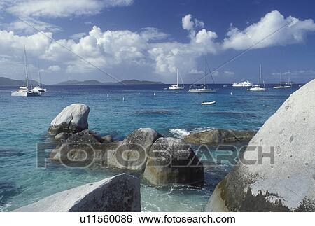 The Baths, BVI, Virgin Gorda, British Virgin Islands, Caribbean, Scenic view of the rocky coastline of Devils Bay Nat'l Park at The Baths on Virgin Gorda on the Caribbean Sea. View Large Photo Image Stock Photograph - The Baths, BVI, Virgin Gorda, British Virgin Islands, Caribbean, Scenic view of the rocky coastline of Devils Bay Nat'l Park at The Baths on Virgin Gorda on the Caribbean Sea.. Fotosearch