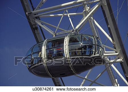 The London Eye, London, England, Great Britain, United Kingdom, Europe, Observation Capsule on the British Airways London Eye. View Large Photo Image Stock Image -  The London Eye, London, England, Great Britain, United Kingdom, Europe, Observation Capsule on the British Airways London Eye.. Fotosearch