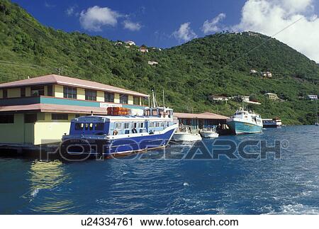 Tortola, British Virgin Islands, West End, Sopers Hole, Caribbean, BVI, Ferry dock terminal at Sopers Hole on West End on the island of Tortola. View Large Photo Image Stock Image - Tortola, British Virgin Islands, West End, Sopers Hole, Caribbean, BVI, Ferry dock terminal at Sopers Hole on West End on the island of Tortola.. Fotosearch
