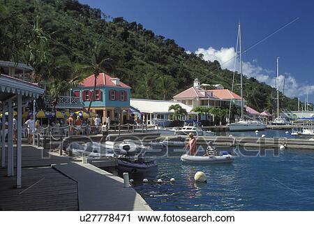 Tortola, British Virgin Islands, West End, Caribbean, BVI, Sopers Hole, Pusser's Landing on the waterfront of Frenchman's Cay on the island of Tortola. View Large Photo Image Stock Image - Tortola, British Virgin Islands, West End, Caribbean, BVI, Sopers Hole, Pusser's Landing on the waterfront of Frenchman's Cay on the island of Tortola.. Fotosearch
