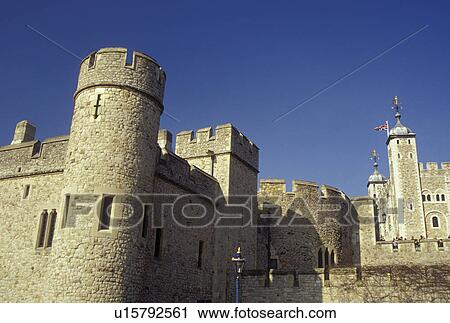 Stock Image -  Tower of London, London, England, Great Britain, United Kingdom, Europe, Tower of London in London.. Fotosearch