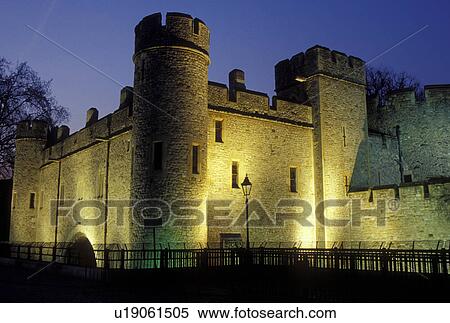 Tower of London, London, England, Great Britain, United Kingdom, Europe, Tower of London illuminated at night in London. View Large Photo Image Stock Photography - Tower of London, London, England, Great Britain, United Kingdom, Europe, Tower of London illuminated at night in London.. Fotosearch