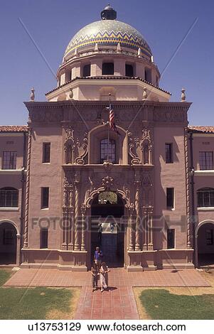 Tucson, AZ, Arizona, Pima County Courthouse View Large Photo Image Stock Photo - Tucson, AZ, Arizona, Pima County Courthouse. Fotosearch