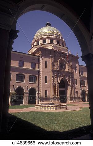 Tucson, AZ, Arizona, Pima County Courthouse View Large Photo Image Stock Photograph - Tucson, AZ, Arizona, Pima County Courthouse. Fotosearch