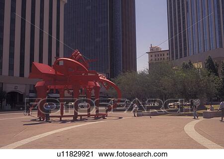 Tucson, AZ, Arizona, Red sculpture outside the Tucson Main Public Library View Large Photo Image Stock Image - Tucson, AZ, Arizona, Red sculpture outside the Tucson Main Public Library. Fotosearch