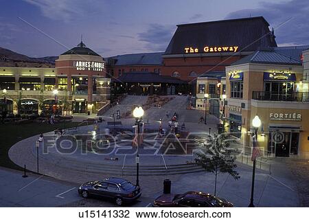 UT, Utah, Salt Lake City, The Gateway, former Olympic Park, Olympic Snowflake Fountain, evening View Large Photo Image Stock Image - UT, Utah, Salt Lake City, The Gateway, former Olympic Park, Olympic Snowflake Fountain, evening. Fotosearch