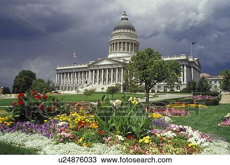 UT, Utah, Salt Lake City, Utah State Capitol, State House View Large Photo Image Stock Image - UT, Utah, Salt Lake City, Utah State Capitol, State House. Fotosearch