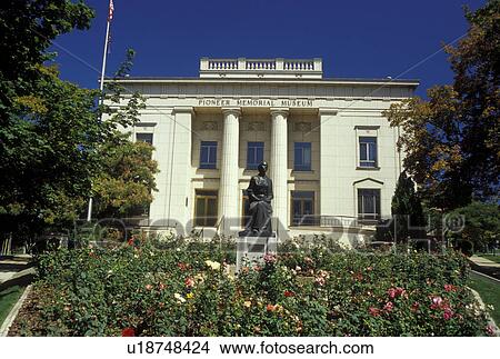 Picture -  Utah, Salt Lake City, UT, Pioneer Memorial Museum, National Headquarters Daughters of the Pioneers. Fotosearch