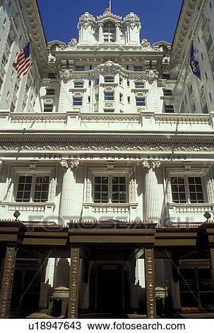 Stock Image -  Utah, UT, Salt Lake City, Temple Square, Joseph Smith Memorial Building. Fotosearch