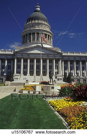 Utah, UT, Salt Lake City, Utah State Capitol, State House View Large Photo Image Stock Photo - Utah, UT, Salt Lake City, Utah State Capitol, State House. Fotosearch