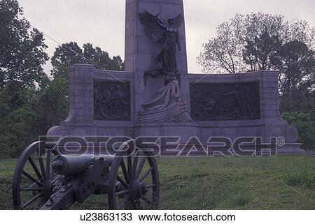 Stock Image -  Vicksburg National Military Park, MS, Mississippi, Missouri Monument. Fotosearch