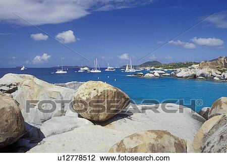 Virgin Gorda, BVI, The Baths, British Virgin Islands, Caribbean, Scenic view of the rocky coastline of Devils Bay Nat'l Park at The Baths on Virgin Gorda on the Caribbean Sea. View Large Photo Image Stock Image - Virgin Gorda, BVI, The Baths, British Virgin Islands, Caribbean, Scenic view of the rocky coastline of Devils Bay Nat'l Park at The Baths on Virgin Gorda on the Caribbean Sea.. Fotosearch