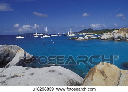 Virgin Gorda, The Baths, BVI, British Virgin Islands, Caribbean, Scenic view of the rocky coastline of Devils Bay Nat'l Park at The Baths on Virgin Gorda on the Caribbean Sea. View Large Photo Image Stock Photo - Virgin Gorda, The Baths, BVI, British Virgin Islands, Caribbean, Scenic view of the rocky coastline of Devils Bay Nat'l Park at The Baths on Virgin Gorda on the Caribbean Sea.. Fotosearch