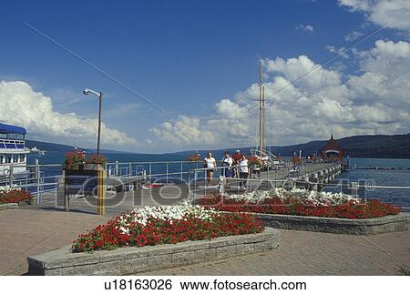 Watkins Glen, NY, New York, Finger Lakes Region, Seneca Lake, public pier View Large Photo Image Stock Photograph - Watkins Glen, NY, New York, Finger Lakes Region, Seneca Lake, public pier. Fotosearch