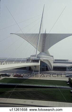 WI, Wisconsin, Milwaukee, Milwaukee County War Memorial Complex, Milwaukee Art Museum View Large Photo Image Stock Photo - WI, Wisconsin, Milwaukee, Milwaukee County War Memorial Complex, Milwaukee Art Museum. Fotosearch