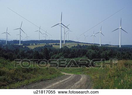 windmill, Canada, Gaspe Peninsula, Gulf of St. Lawrence, Quebec, Cap Chat, Modern windmills at Windmill Park in Cap Chat on the Gaspe Peninsula in Quebec. View Large Photo Image Stock Photography - windmill, Canada, Gaspe Peninsula, Gulf of St. Lawrence, Quebec, Cap Chat, Modern windmills at Windmill Park in Cap Chat on the Gaspe Peninsula in Quebec.. Fotosearch