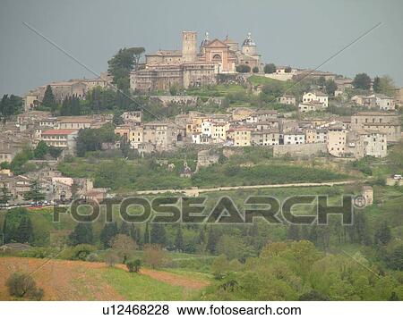 Amelia, Umbria, Italy, Europe, Scenic view of the medieval walled town of Amelia. View Large Photo Image Stock Photo - Amelia, Umbria, Italy, Europe, Scenic view of the medieval walled town of Amelia.. Fotosearch