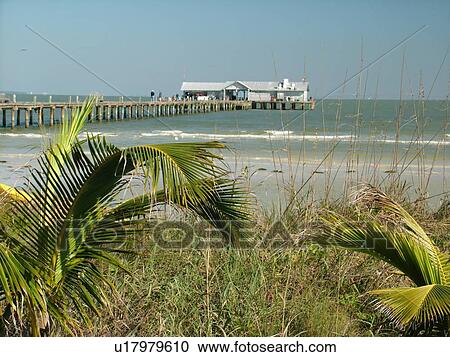 Stock Image -  Anna Maria, FL, Florida, Anna Maria Key, Historic Anna Maria City Pier. Fotosearch