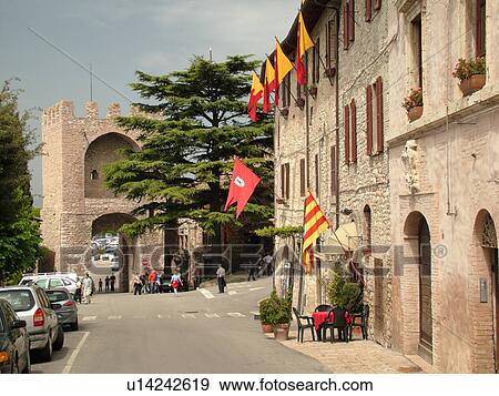 Assisi, Umbria, Italy, Europe, Medieval street in the medieval hill town of Assisi. View Large Photo Image Stock Photo - Assisi, Umbria, Italy, Europe, Medieval street in the medieval hill town of Assisi.. Fotosearch