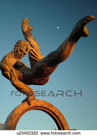 Atlanta, GA, Georgia, athletic sculpture, gymnastics, R. MacDonald 1996, Centennial Olympics View Large Photo Image Stock Image - Atlanta, GA, Georgia, athletic sculpture, gymnastics, R. MacDonald 1996, Centennial Olympics. Fotosearch