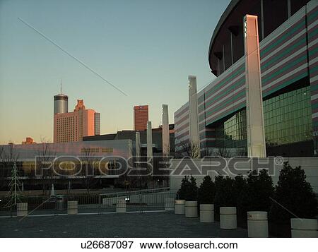 Atlanta, GA, Georgia, Georgia Dome View Large Photo Image Stock Photo - Atlanta, GA, Georgia, Georgia Dome. Fotosearch