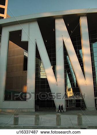 Atlanta, GA, Georgia, One CNN Center, large CNN sign View Large Photo Image Stock Photo - Atlanta, GA, Georgia, One CNN Center, large CNN sign. Fotosearch