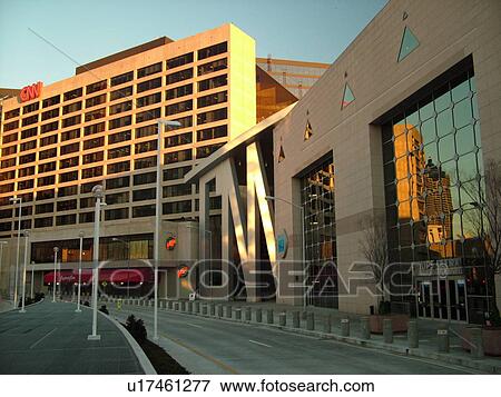 Atlanta, GA, Georgia, One CNN Center View Large Photo Image Stock Photo - Atlanta, GA, Georgia, One CNN Center. Fotosearch