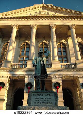 Atlanta, GA, Georgia, State Capitol, State House, statue of Thomas C. Watson View Large Photo Image Picture - Atlanta, GA, Georgia, State Capitol, State House, statue of Thomas C. Watson. Fotosearch