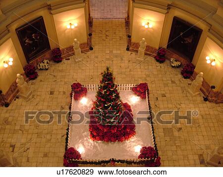 Atlanta, GA, Georgia, State Capitol, State House, interior, Christmas tree View Large Photo Image Stock Photo - Atlanta, GA, Georgia, State Capitol, State House, interior, Christmas tree. Fotosearch