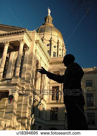 Atlanta, GA, Georgia, State Capitol, State House View Large Photo Image Stock Photography - Atlanta, GA, Georgia, State Capitol, State House. Fotosearch