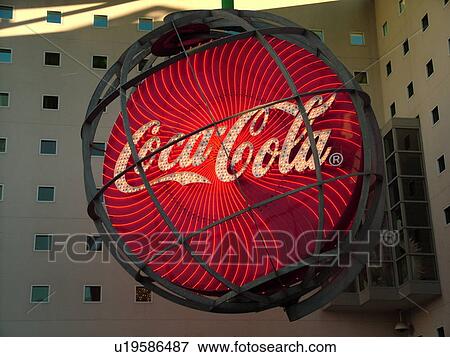 Atlanta, GA, Georgia, World of Coca-Cola Atlanta, neon sign View Large Photo Image Stock Photo - Atlanta, GA, Georgia, World of Coca-Cola Atlanta, neon sign. Fotosearch