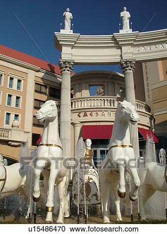 Stock Image -  Atlantic City, NJ, New Jersey, Caesars Atlantic City, casino. Fotosearch