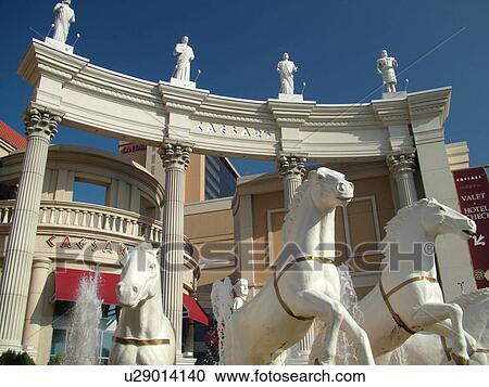 Stock Image -  Atlantic City, NJ, New Jersey, Caesars Atlantic City, casino. Fotosearch