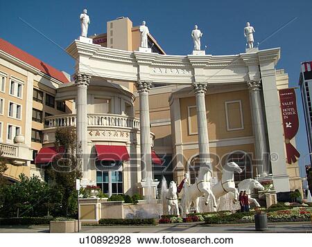 Stock Photo -  Atlantic City, NJ, New Jersey, Caesars Atlantic City, casino. Fotosearch