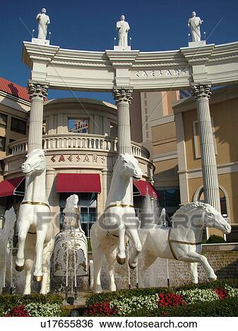 Stock Photograph -  Atlantic City, NJ, New Jersey, Caesars Atlantic City, casino. Fotosearch