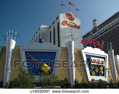 Stock Image -  Atlantic City, NJ, New Jersey, Sands Hotel and Casino. Fotosearch
