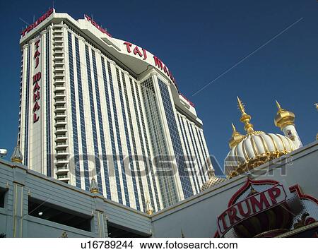 Picture -  Atlantic City, NJ, New Jersey, Trump Taj Mahal Casino and Resort. Fotosearch