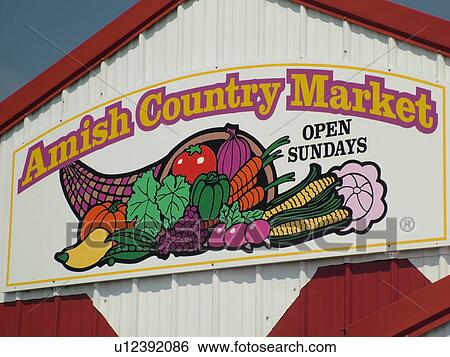 Bird-In-Hand, PA, Pennsylvania, Lancaster County, The Amish Market, wall painting View Large Photo Image Stock Photograph - Bird-In-Hand, PA, Pennsylvania, Lancaster County, The Amish Market, wall painting. Fotosearch