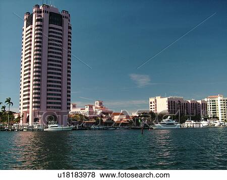Boca Raton, FL, Florida, Lake Boca Raton, Boca Raton Resort and Club View Large Photo Image Stock Photo - Boca Raton, FL, Florida, Lake Boca Raton, Boca Raton Resort and Club. Fotosearch