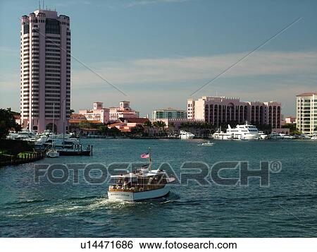 Boca Raton, FL, Florida, Lake Boca Raton, Boca Raton Resort and Club, boating, excursion View Large Photo Image Stock Photograph - Boca Raton, FL, Florida, Lake Boca Raton, Boca Raton Resort and Club, boating, excursion. Fotosearch