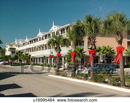 Bradenton Beach, FL, Florida, Longboat Key, village, shops View Large Photo Image Picture - Bradenton Beach, FL, Florida, Longboat Key, village, shops. Fotosearch
