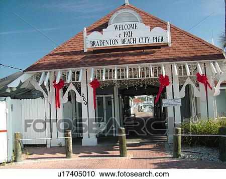 Bradenton Beach, FL, Florida, Longboat Key, Anna Maria Sound, Bradenton Beach City Pier View Large Photo Image Stock Image - Bradenton Beach, FL, Florida, Longboat Key, Anna Maria Sound, Bradenton Beach City Pier. Fotosearch