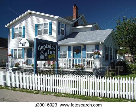 Canada, New Brunswick, Alma, Bay of Fundy, Captain's Inn Bed and Breakfast View Large Photo Image Stock Image - Canada, New Brunswick, Alma, Bay of Fundy, Captain's Inn Bed and Breakfast. Fotosearch