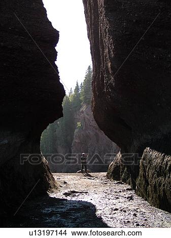 Canada, New Brunswick, Bay of Fundy, Hopewell Cape, Hopewell Rocks Ocean Tidal Exploration Site, Flower Pot Rocks View Large Photo Image Picture - Canada, New Brunswick, Bay of Fundy, Hopewell Cape, Hopewell Rocks Ocean Tidal Exploration Site, Flower Pot Rocks. Fotosearch