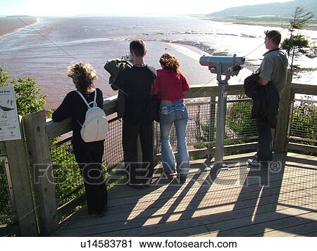 Canada, New Brunswick, Bay of Fundy, Hopewell Rocks Ocean Tidal Exploration Site, Daniels Flats, overlook View Large Photo Image Stock Image - Canada, New Brunswick, Bay of Fundy, Hopewell Rocks Ocean Tidal Exploration Site, Daniels Flats, overlook. Fotosearch