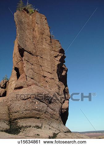 Canada, New Brunswick, Bay of Fundy, Hopewell Cape, Hopewell Rocks Ocean Tidal Exploration Site, Flower Pot Rocks View Large Photo Image Stock Image - Canada, New Brunswick, Bay of Fundy, Hopewell Cape, Hopewell Rocks Ocean Tidal Exploration Site, Flower Pot Rocks. Fotosearch