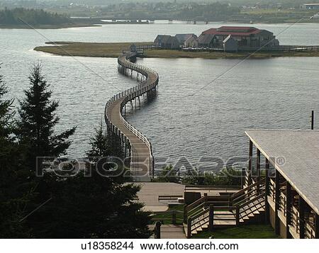Canada, New Brunswick, Bouctouche, Acadian Coastal Drive, Le Pays de la Sagouine, Acadian Village View Large Photo Image Picture - Canada, New Brunswick, Bouctouche, Acadian Coastal Drive, Le Pays de la Sagouine, Acadian Village. Fotosearch