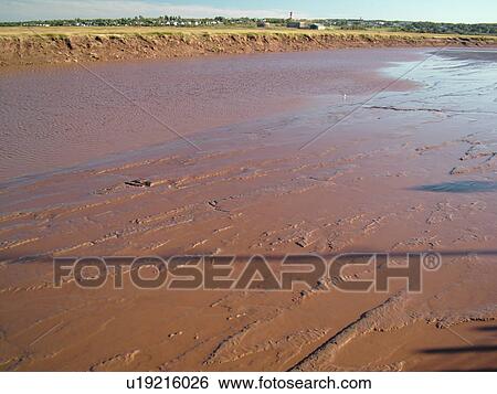 Canada, New Brunswick, Moncton, Petitcodiac River, Tidal Bore View Large Photo Image Stock Photograph - Canada, New Brunswick, Moncton, Petitcodiac River, Tidal Bore. Fotosearch